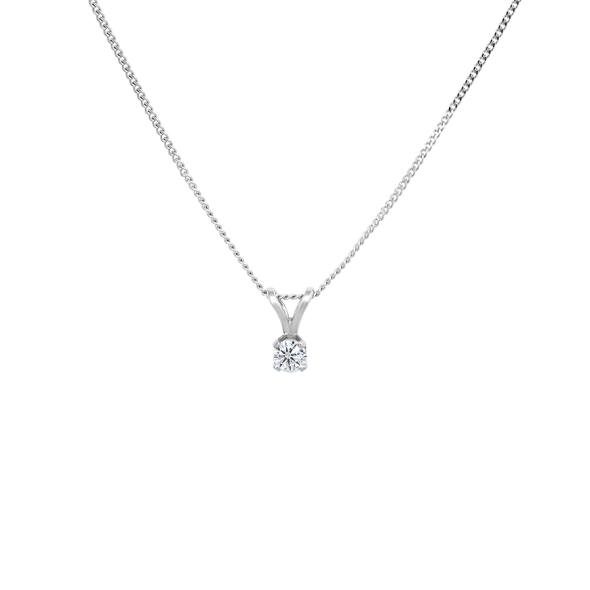 PENDENTIF OR BLANC 14K Bijouteries Lavigueur