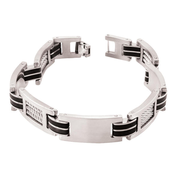 STAINLESS STEEL BRACELET Bijouteries Lavigueur