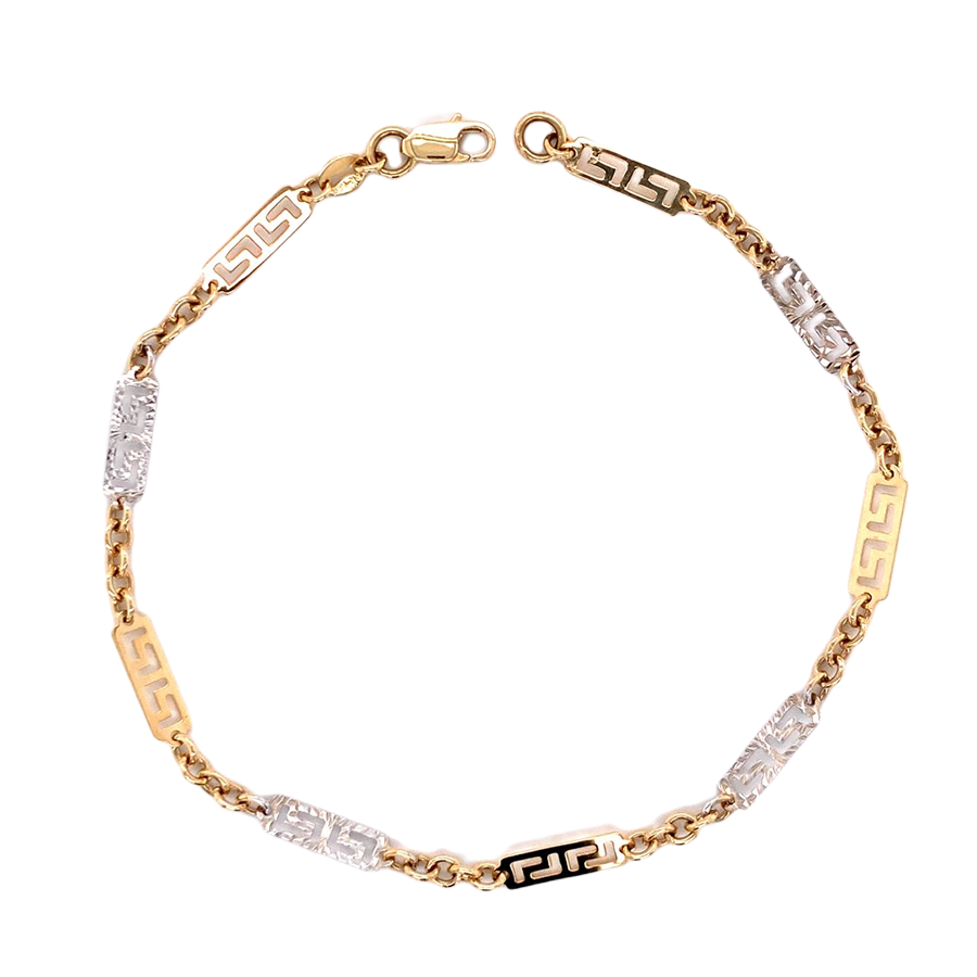 10K GOLD BRACELET - 7.25 ’’