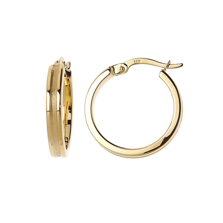 10K YELLOW GOLD EARRINGS