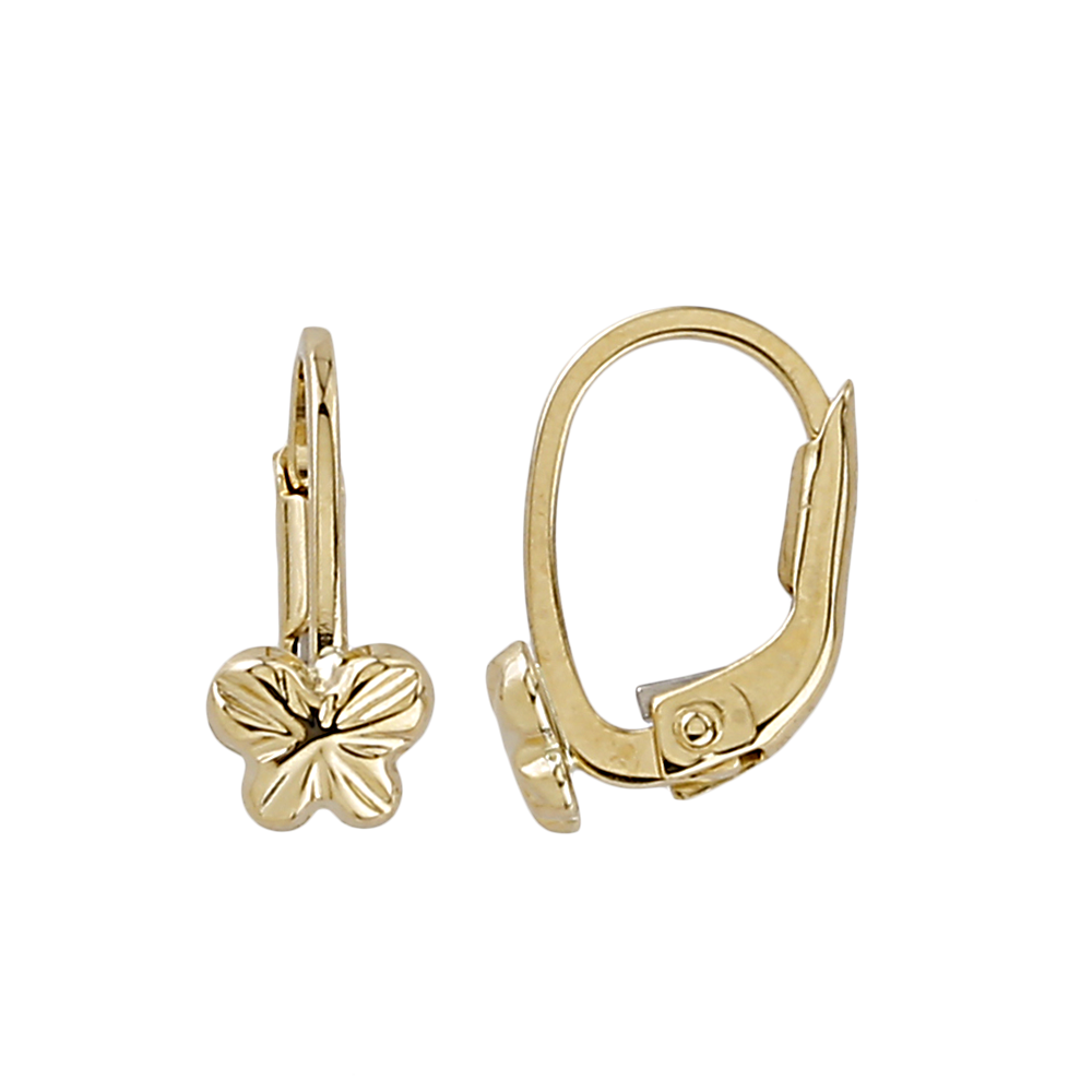 10K YELLOW GOLD EARRINGS