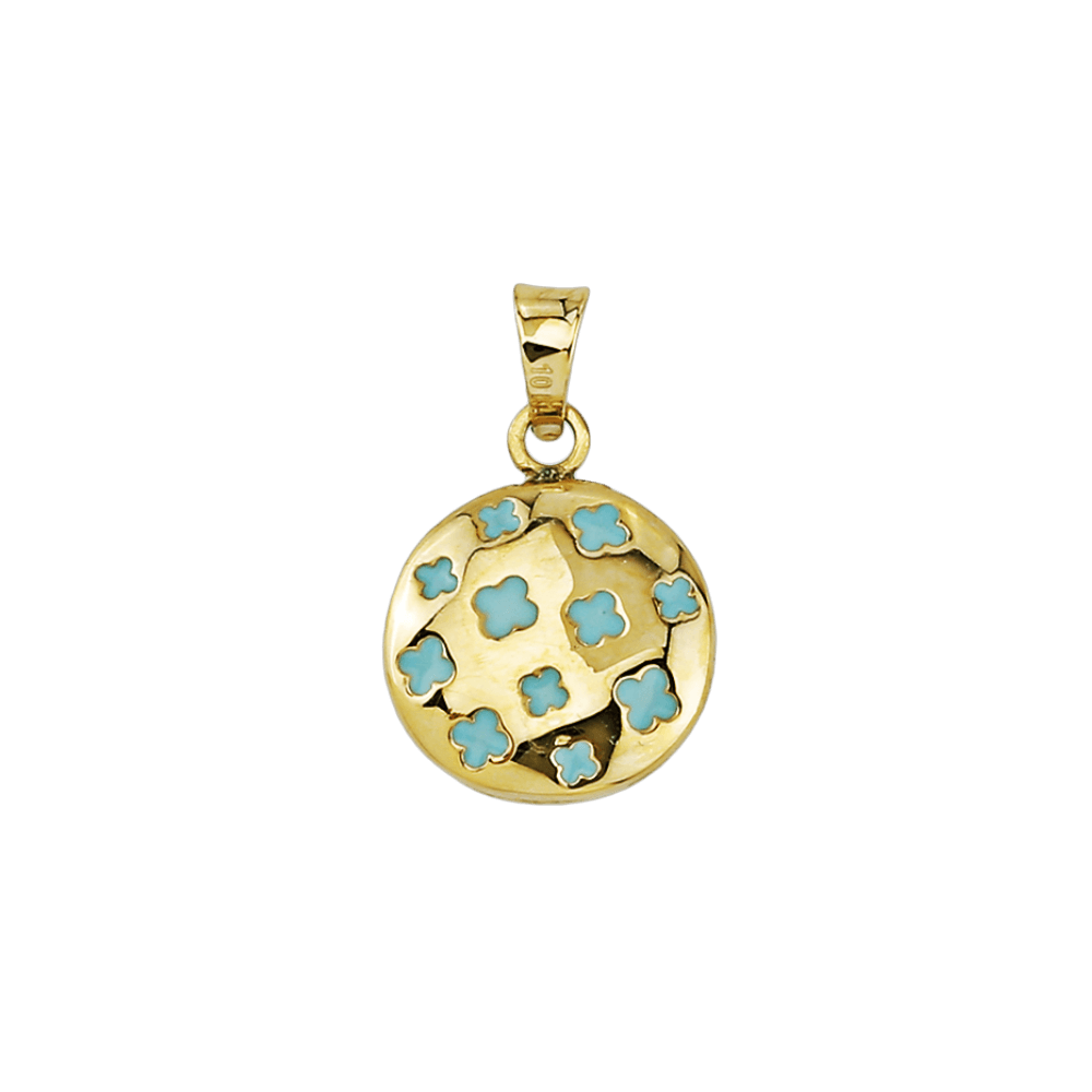 10K YELLOW GOLD PENDANT