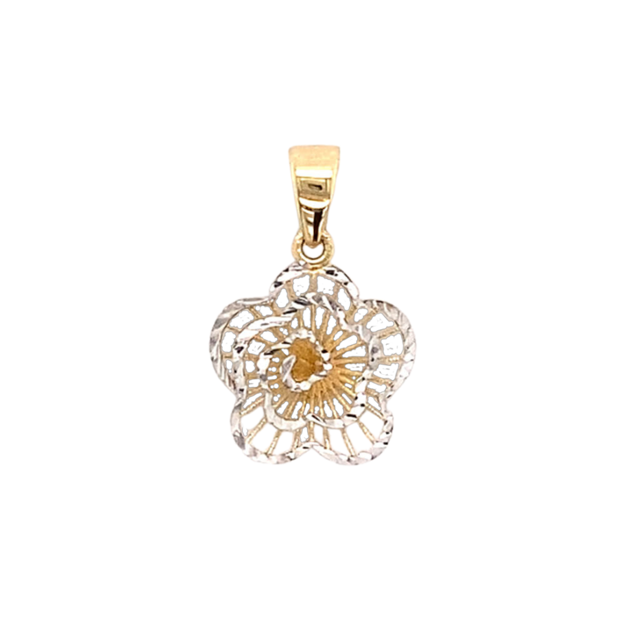 10K YELLOW GOLD PENDANT