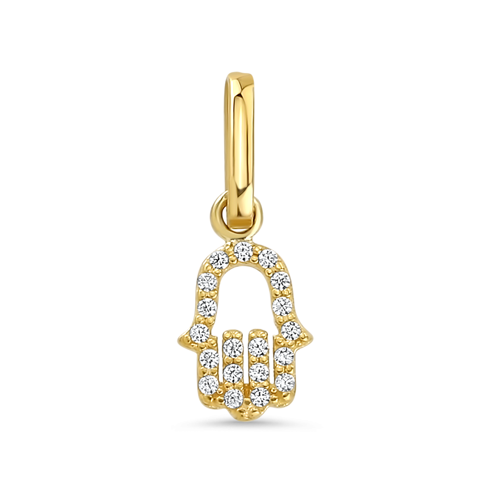 FATIMA HAND 10K GOLD PENDANT
