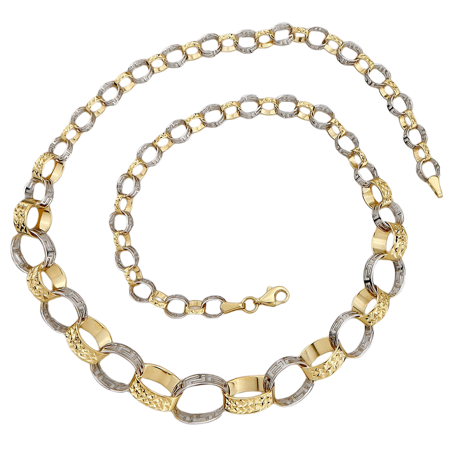 COLLIER EN OR JAUNE 10K – 17’’