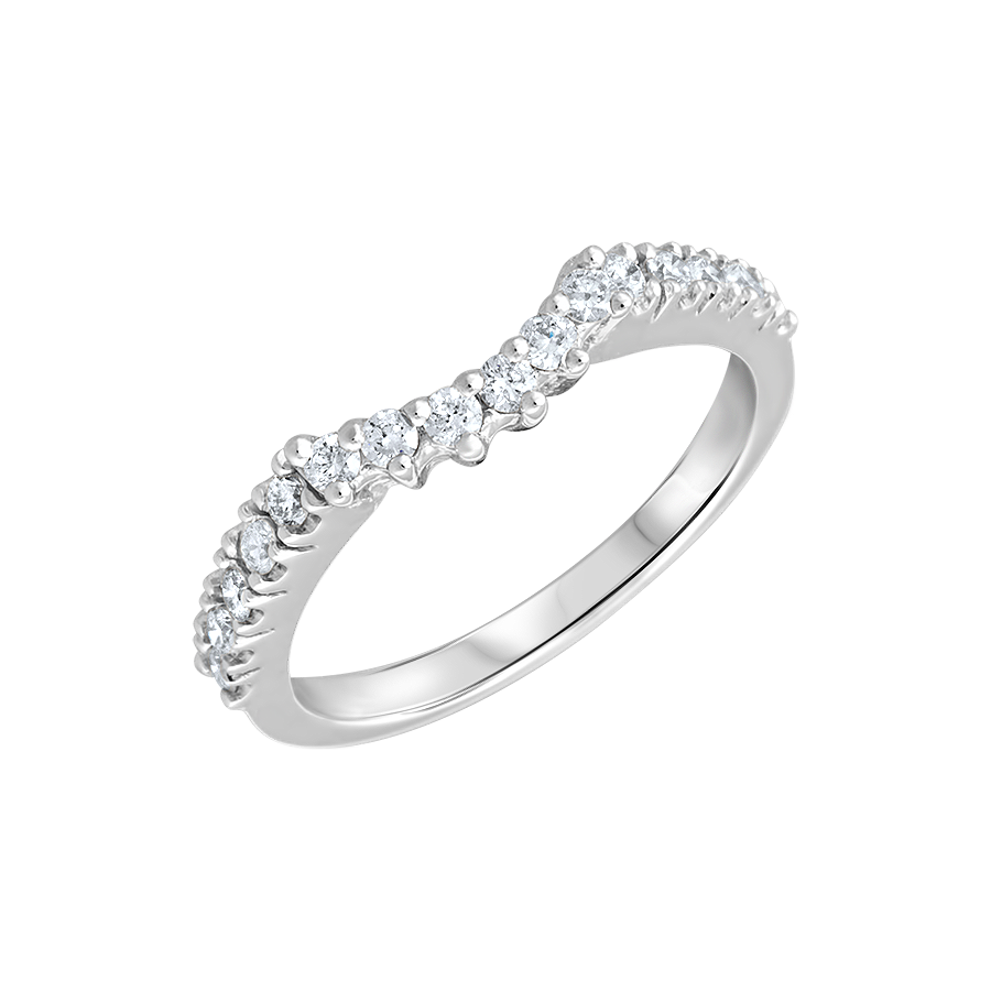 14K WHITE GOLD RING