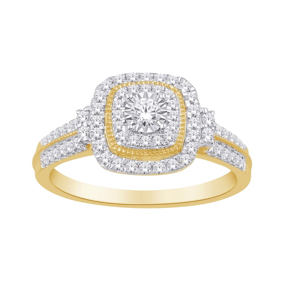 10K YELLOW GOLD RING