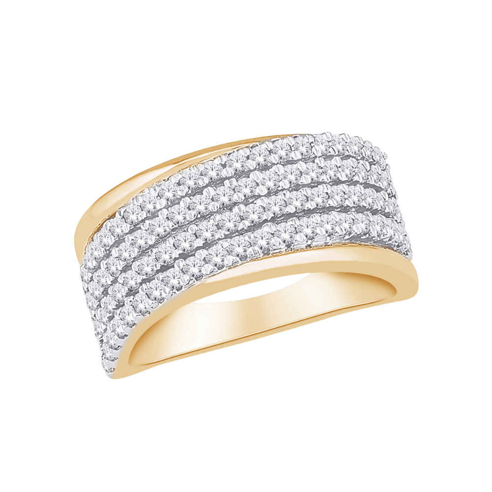 14K 2 TONE GOLD RING
