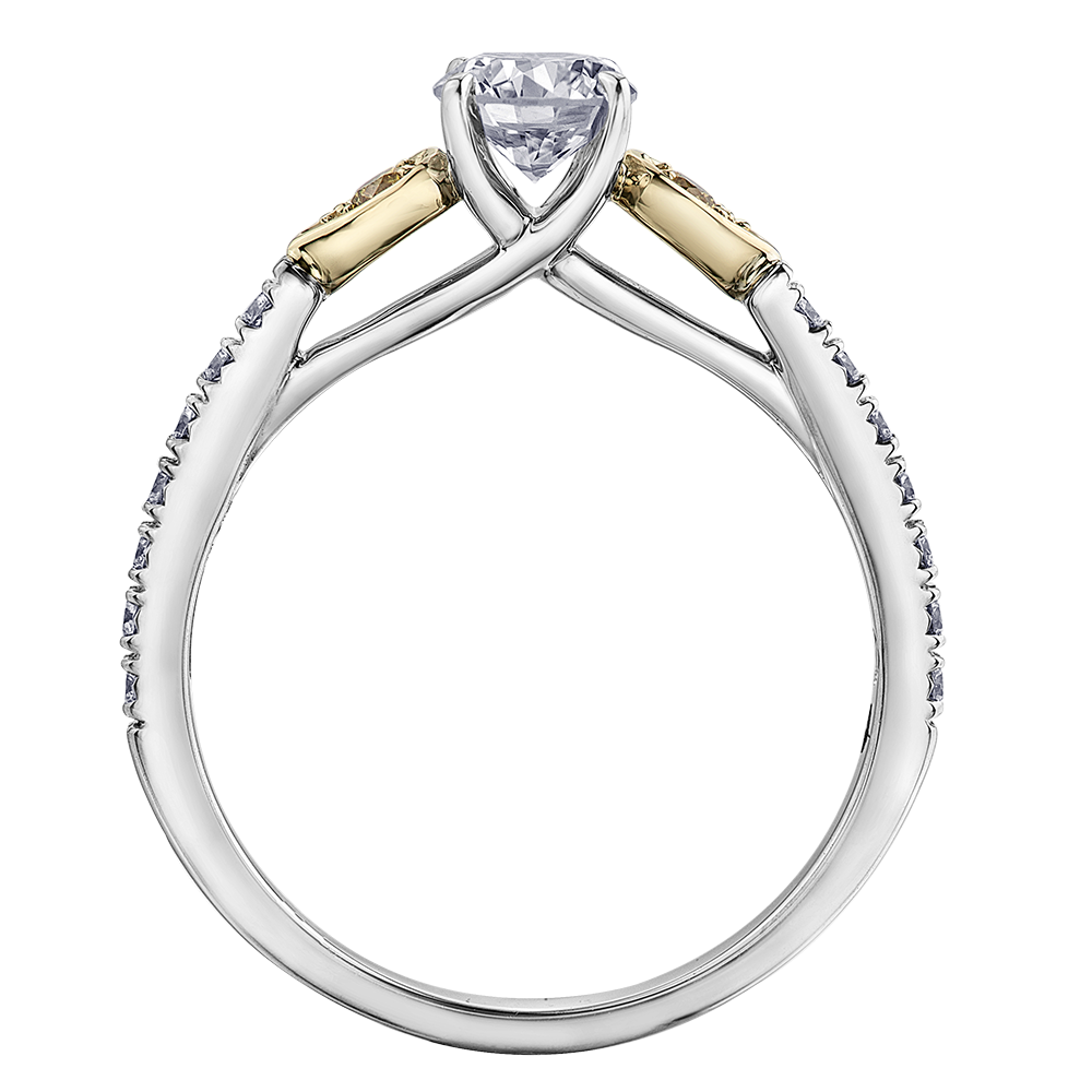BAGUE À DIAMANTS EN OR BLANC 18K