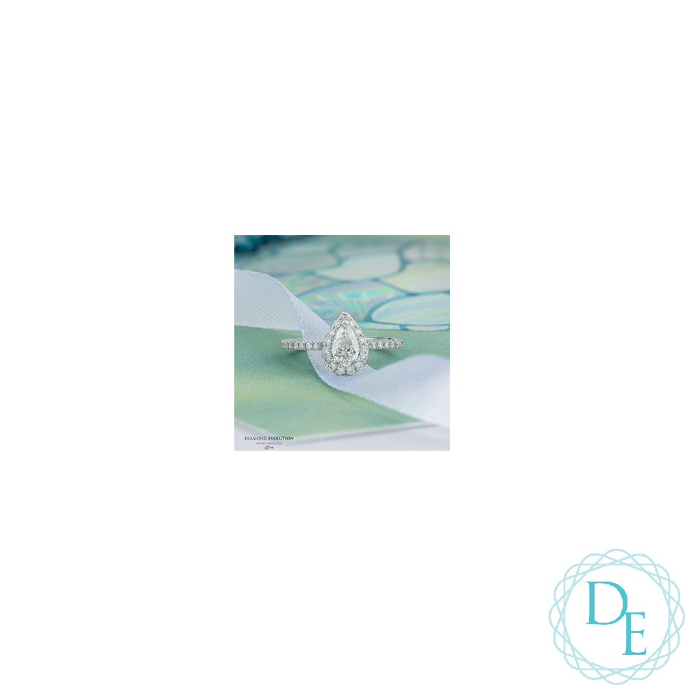 BAGUE EN OR 14K AVEC DIAMANTS