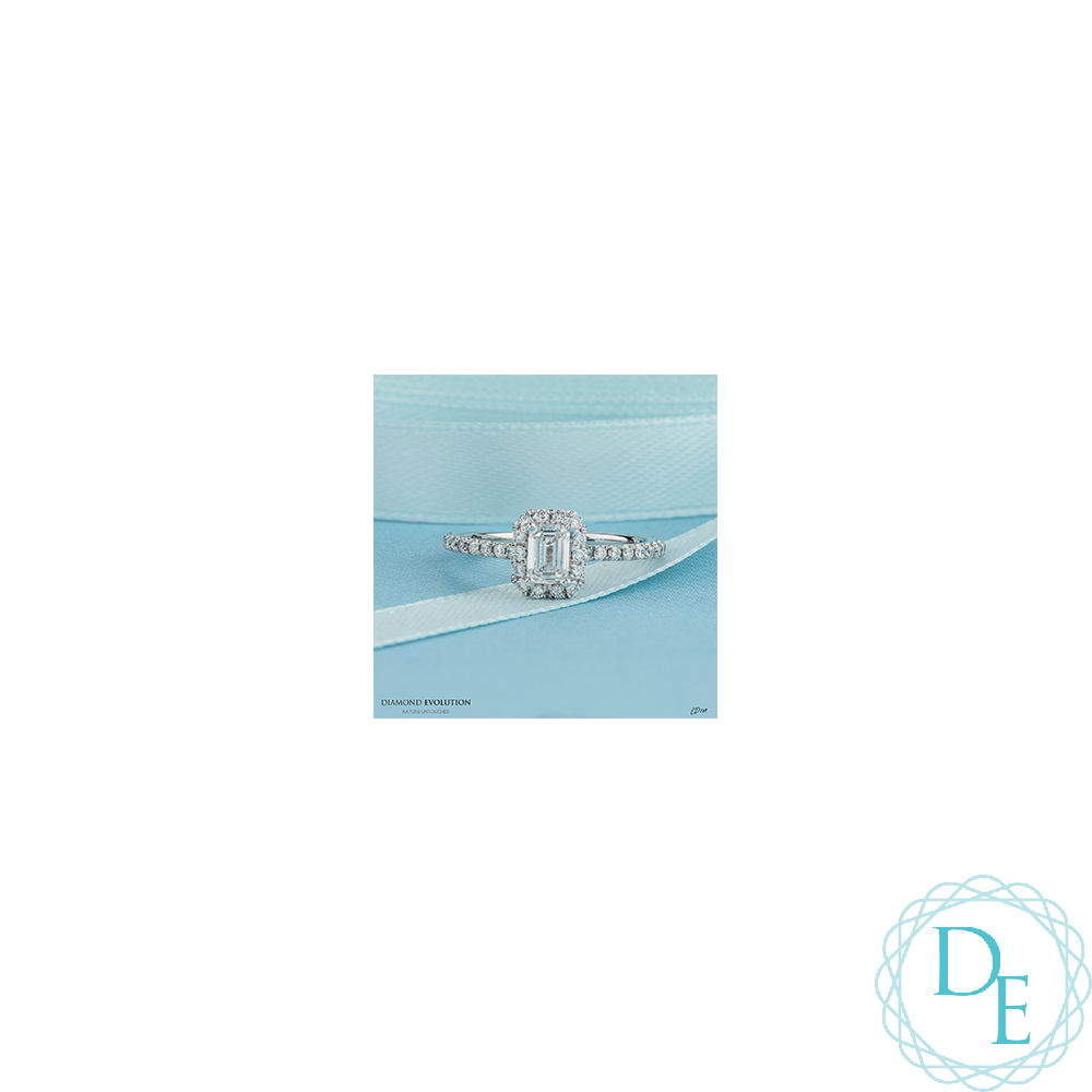 BAGUE EN OR 14K AVEC DIAMANTS