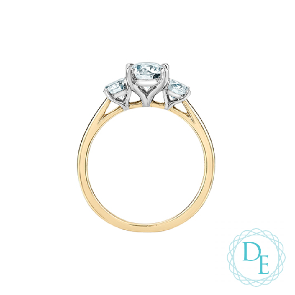 BAGUE OR JAUNE 14K