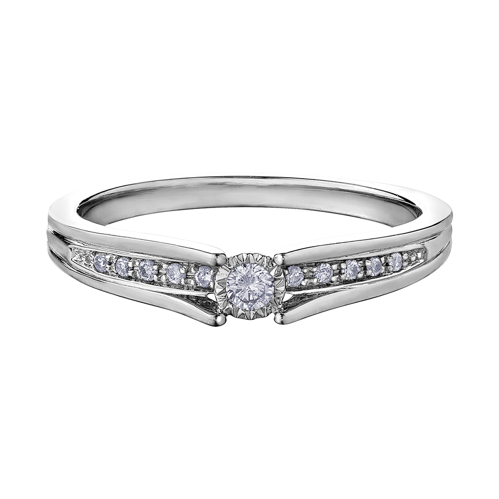 BAGUE POUR FEMME EN OR 10K