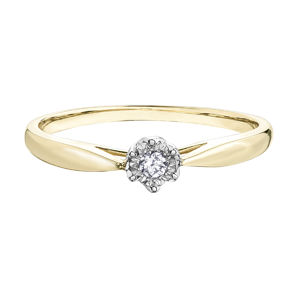 BAGUE POUR FEMME EN OR 10K