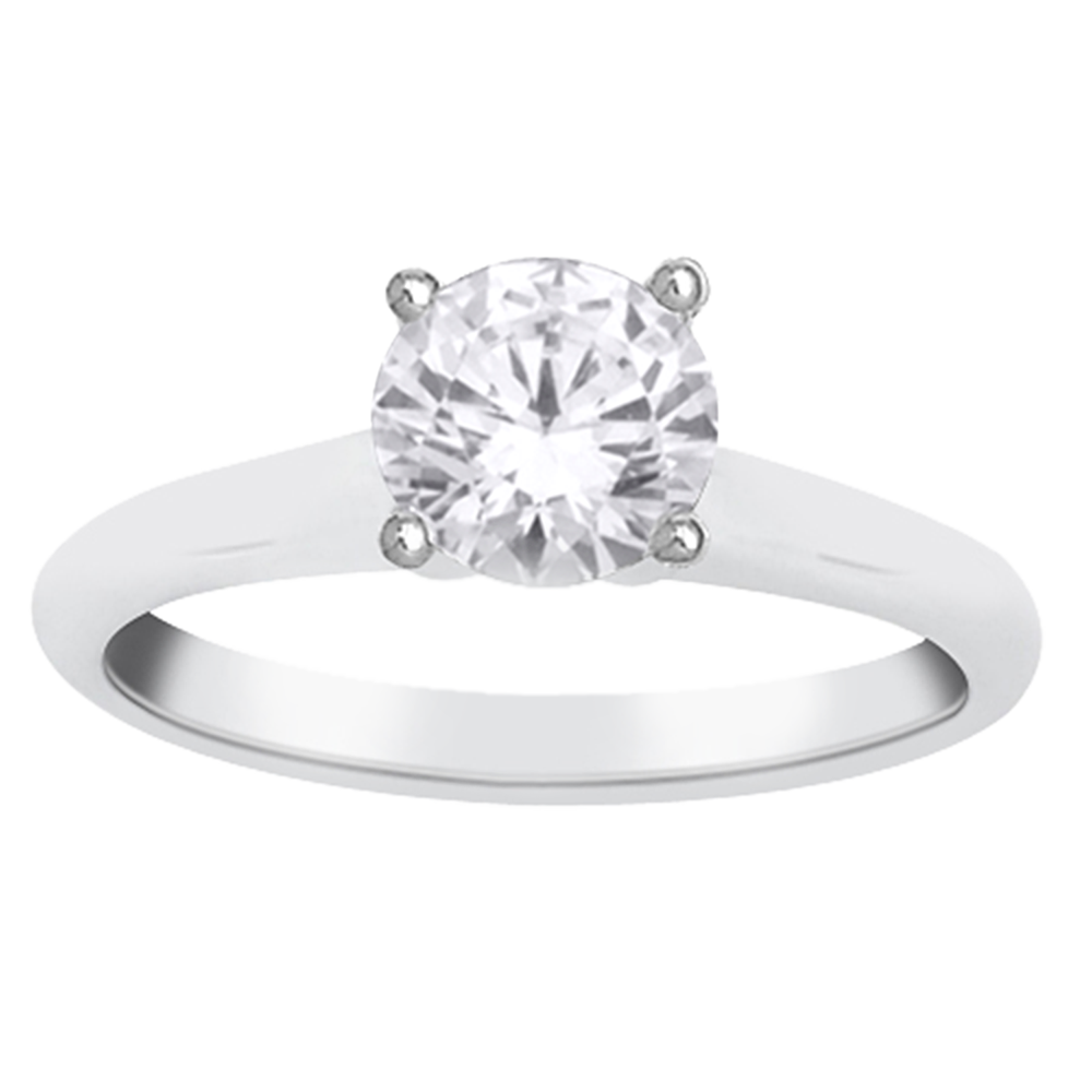 BAGUE EN OR 10K AVEC DIAMANT