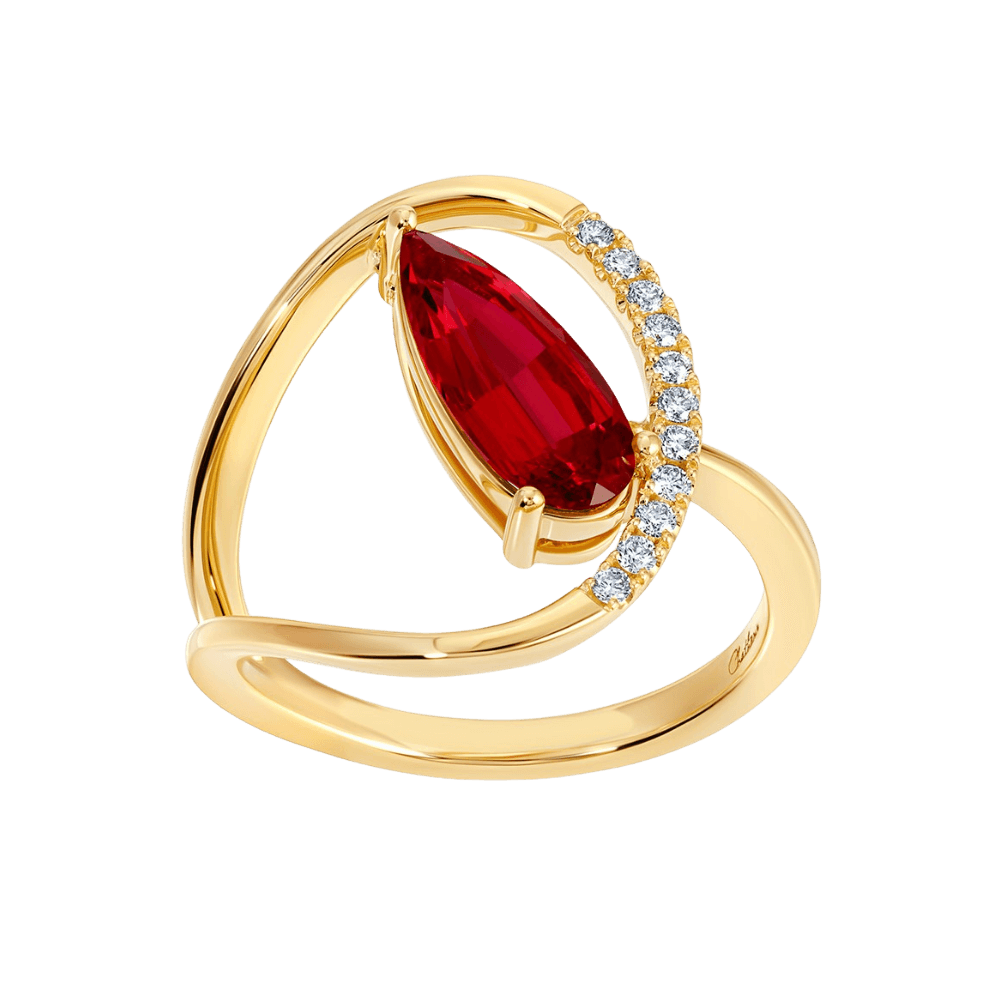 14K YELLOW GOLD RING