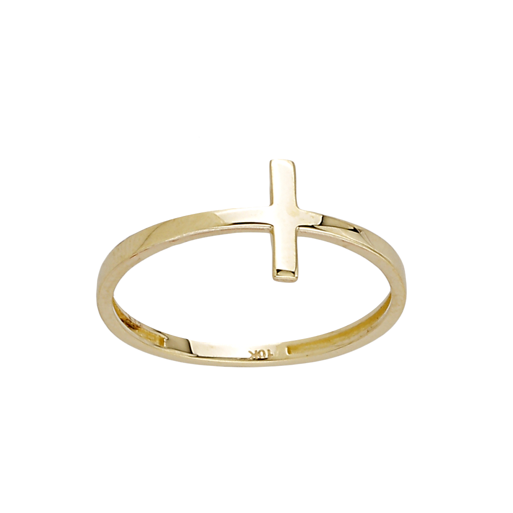 BAGUE EN OR 10K POUR FEMME