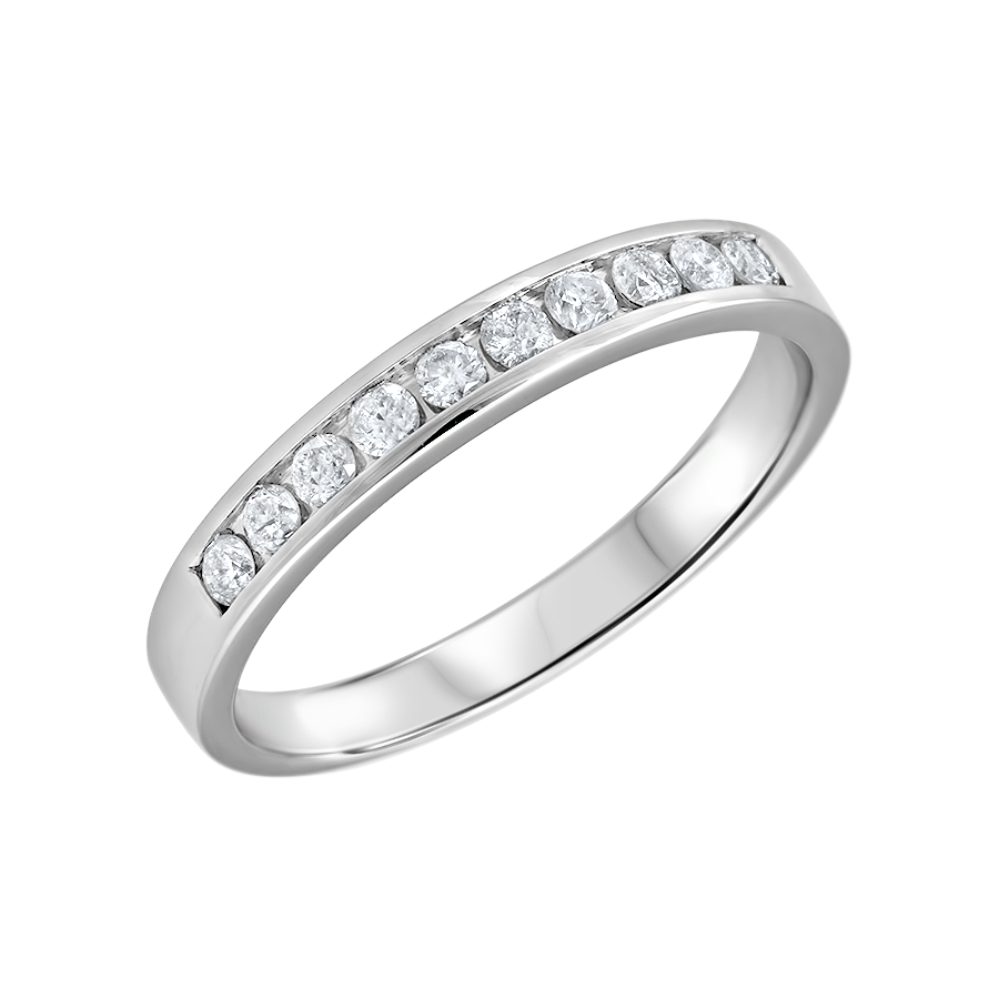 14K WHITE GOLD RING