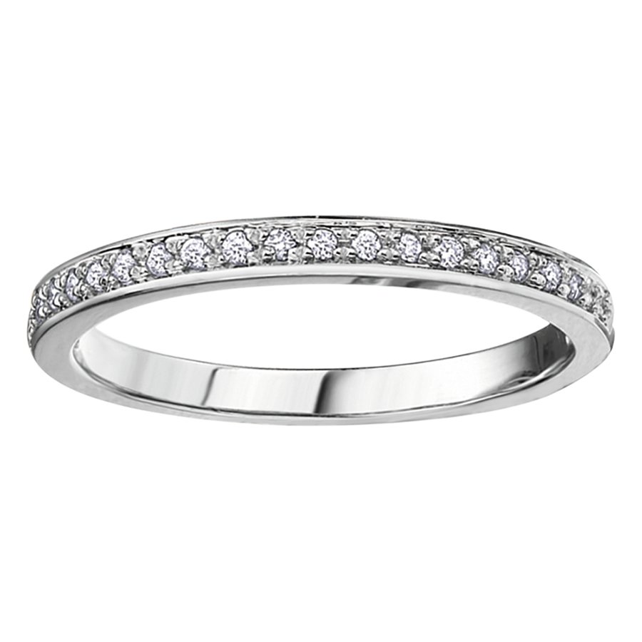 10K WHITE GOLD RING FOR WOMEN