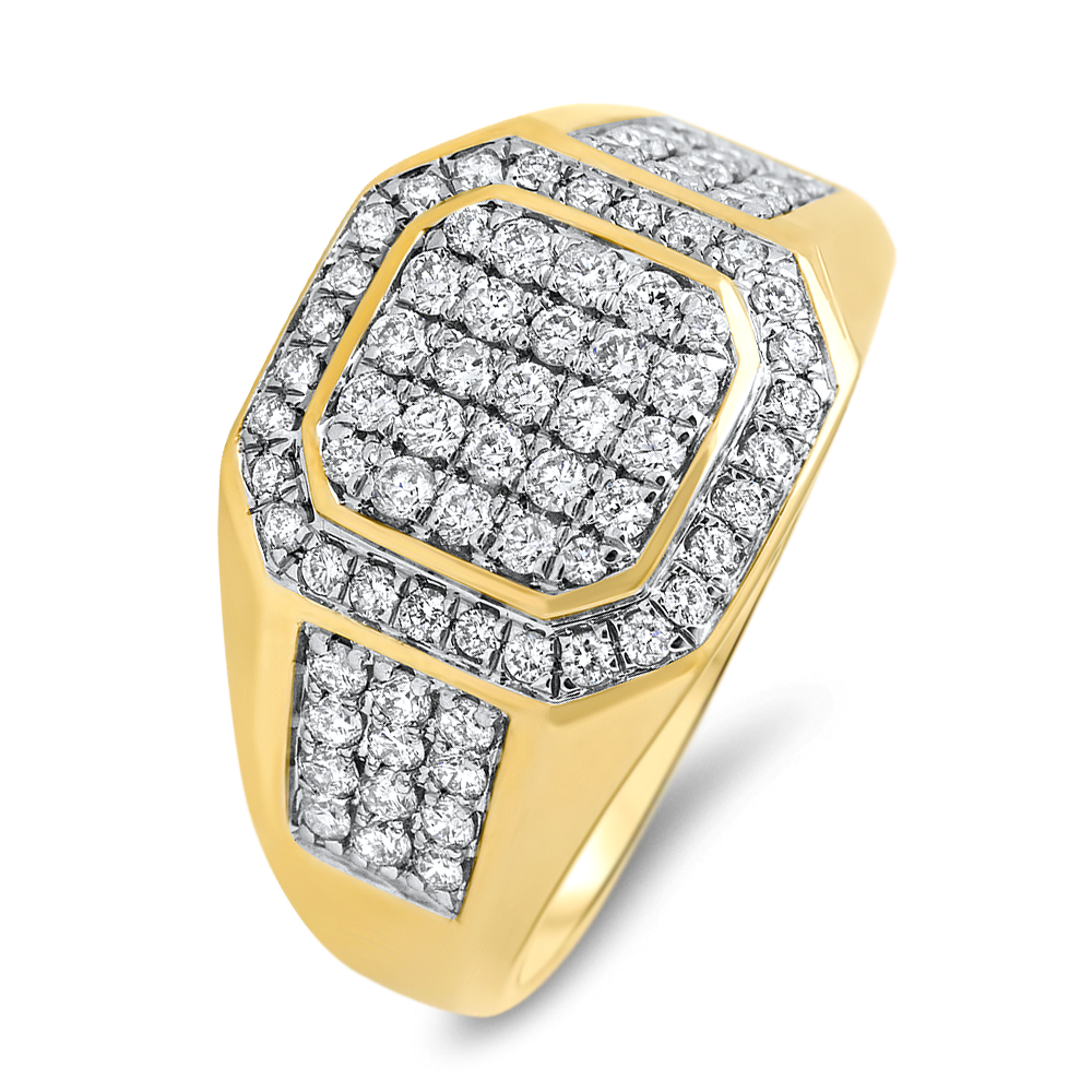 10K GOLD WEDDING RING FOR MEN