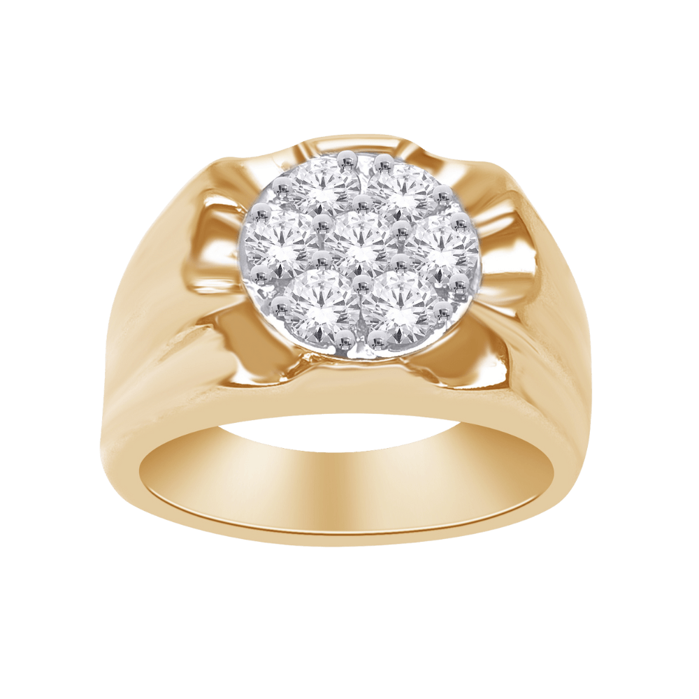 10K 2 TONE GOLD RING