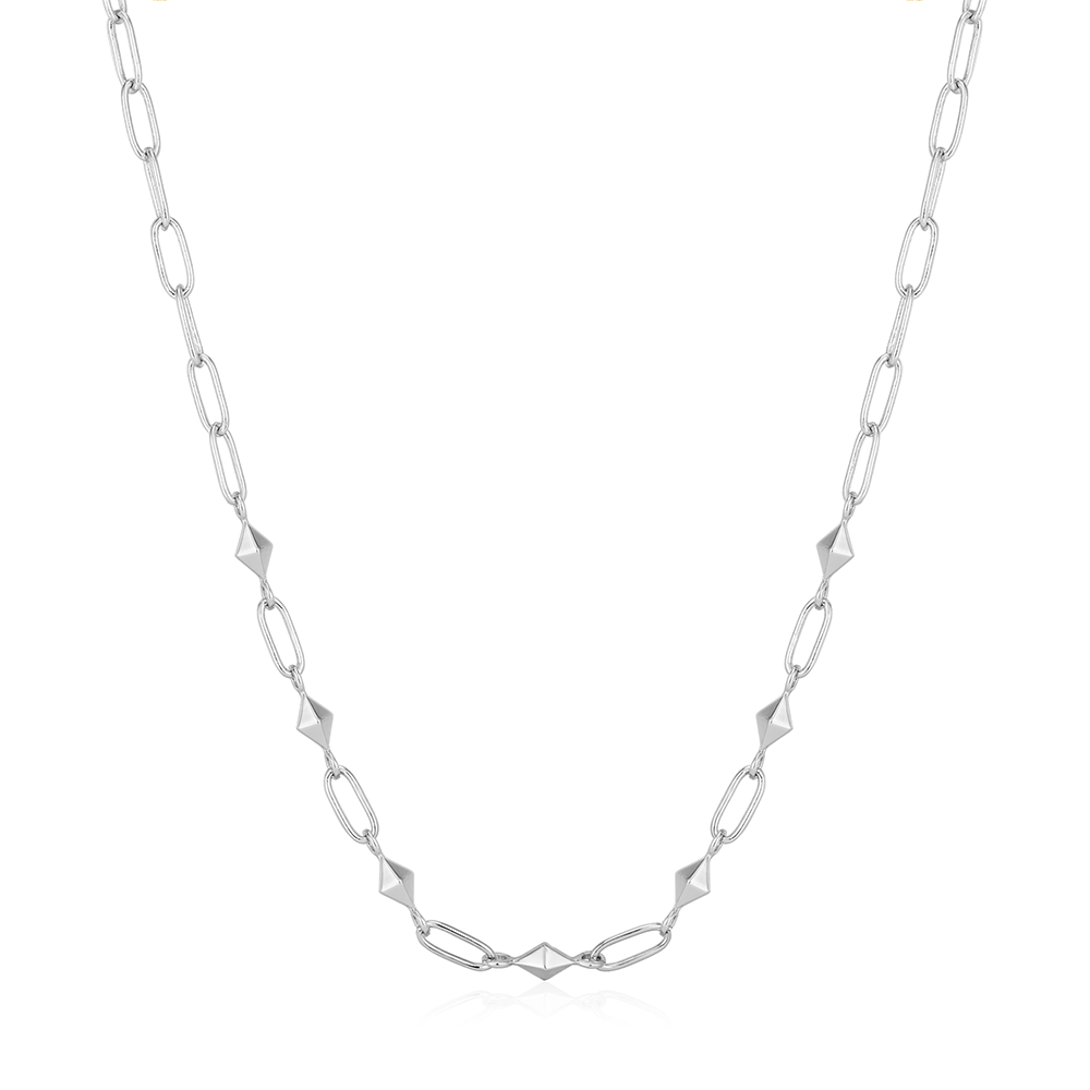 COLLIER EN ARGENT – RHODIUM 16