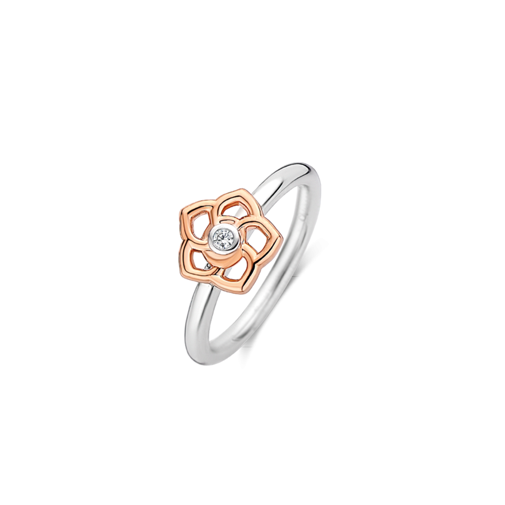 BAGUE ARGENT AVEC ZIRCON