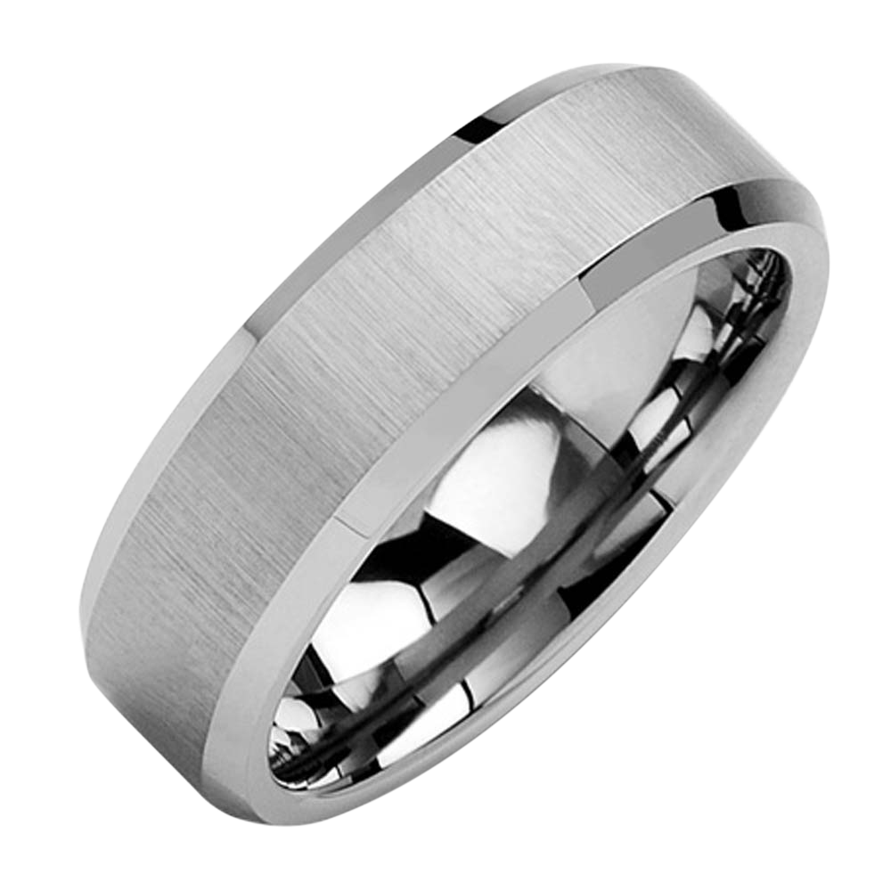 TUNGSTEN RING FOR MEN 7MM