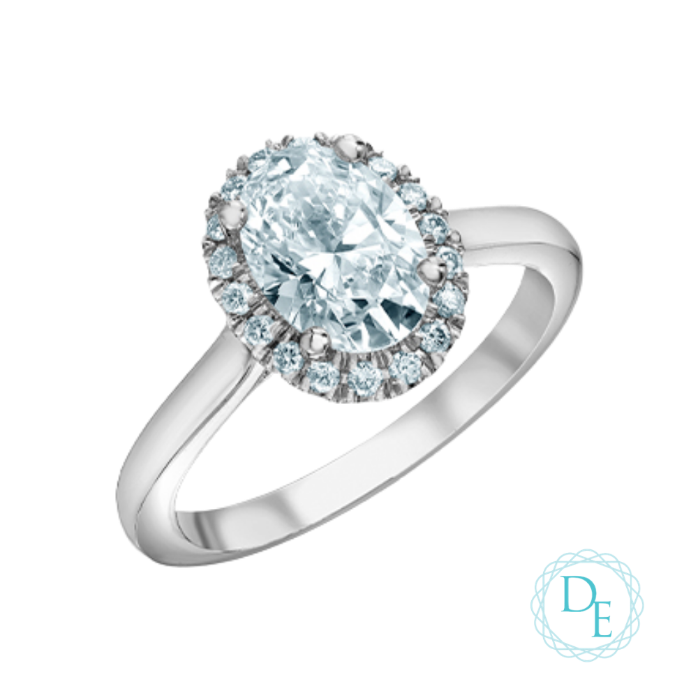 BAGUE OR BLANC 14K