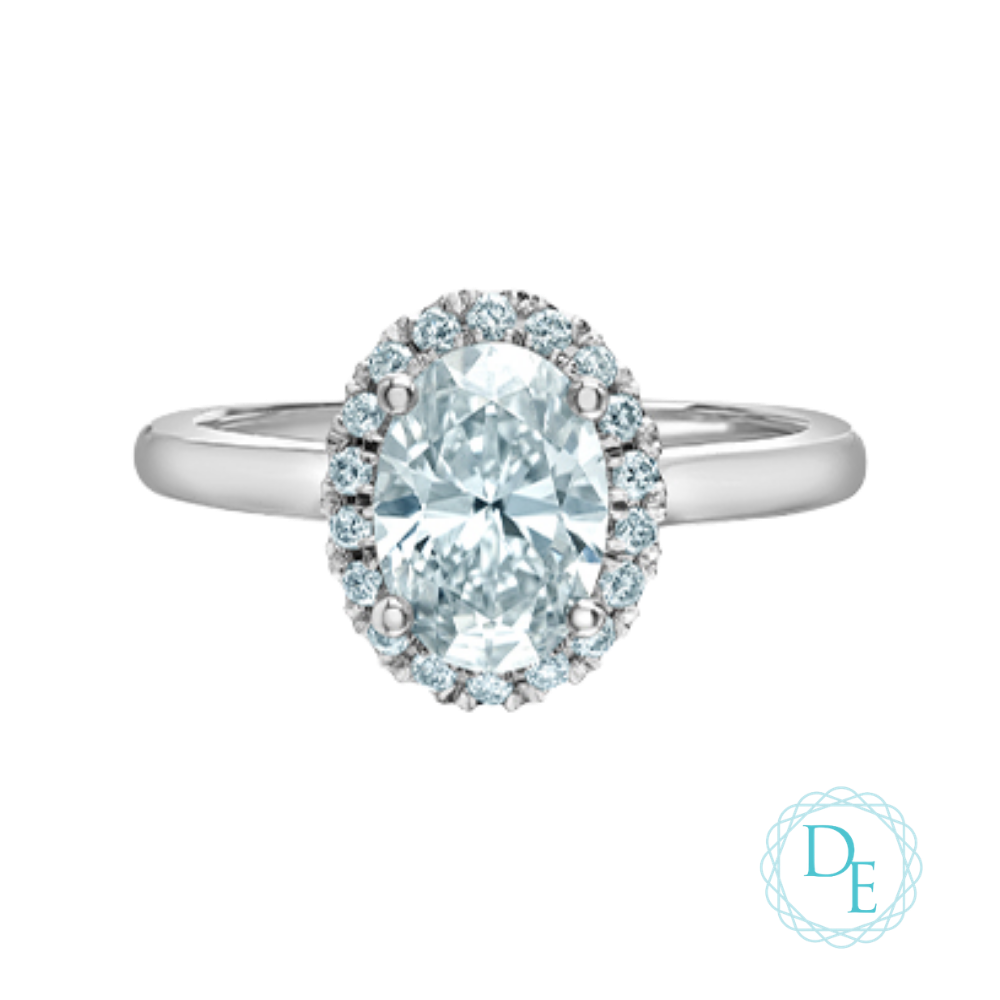 BAGUE OR BLANC 14K