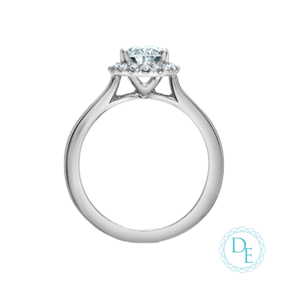 BAGUE OR BLANC 14K