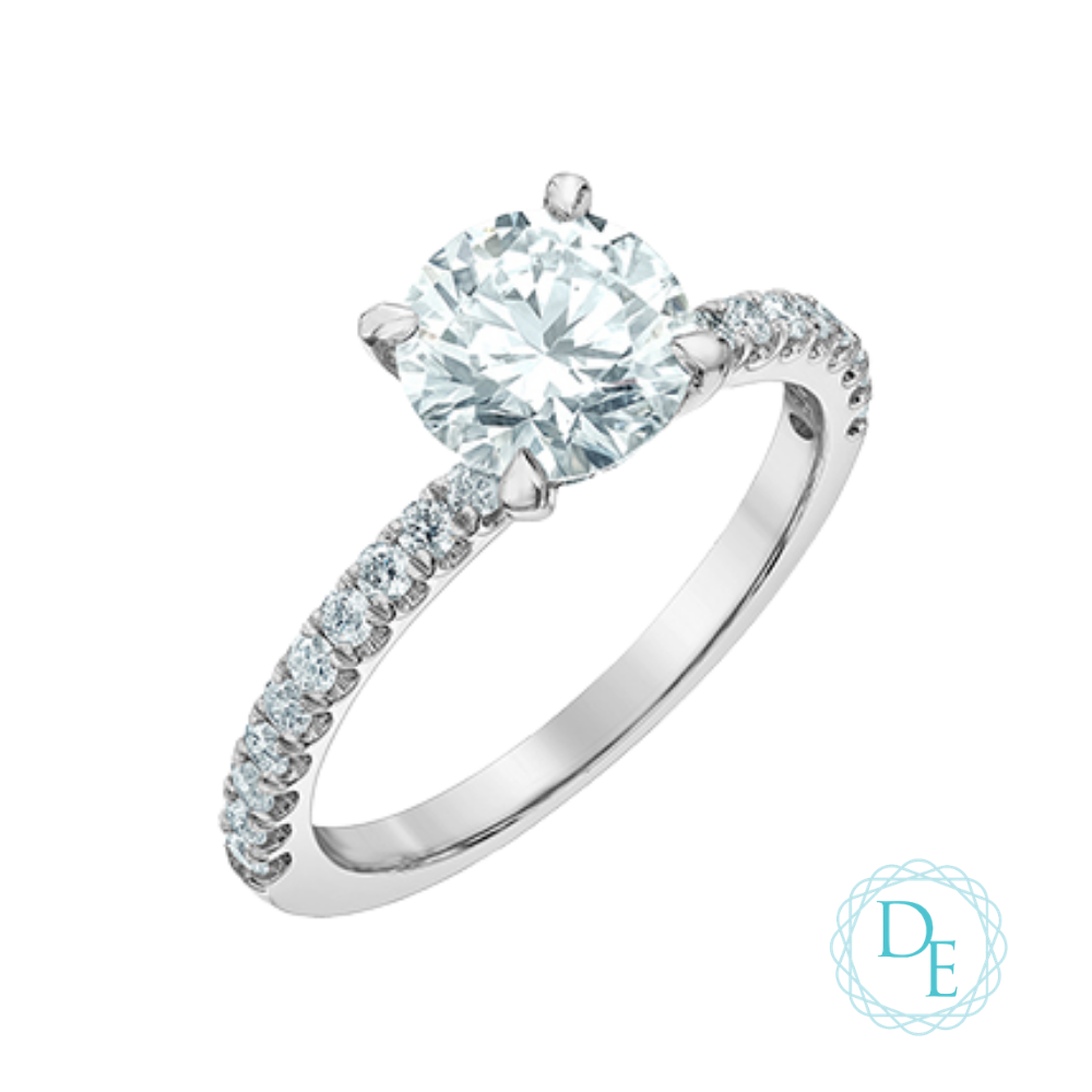 14K WHITE GOLD RING