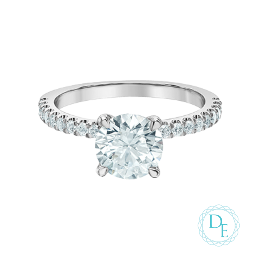 14K WHITE GOLD RING