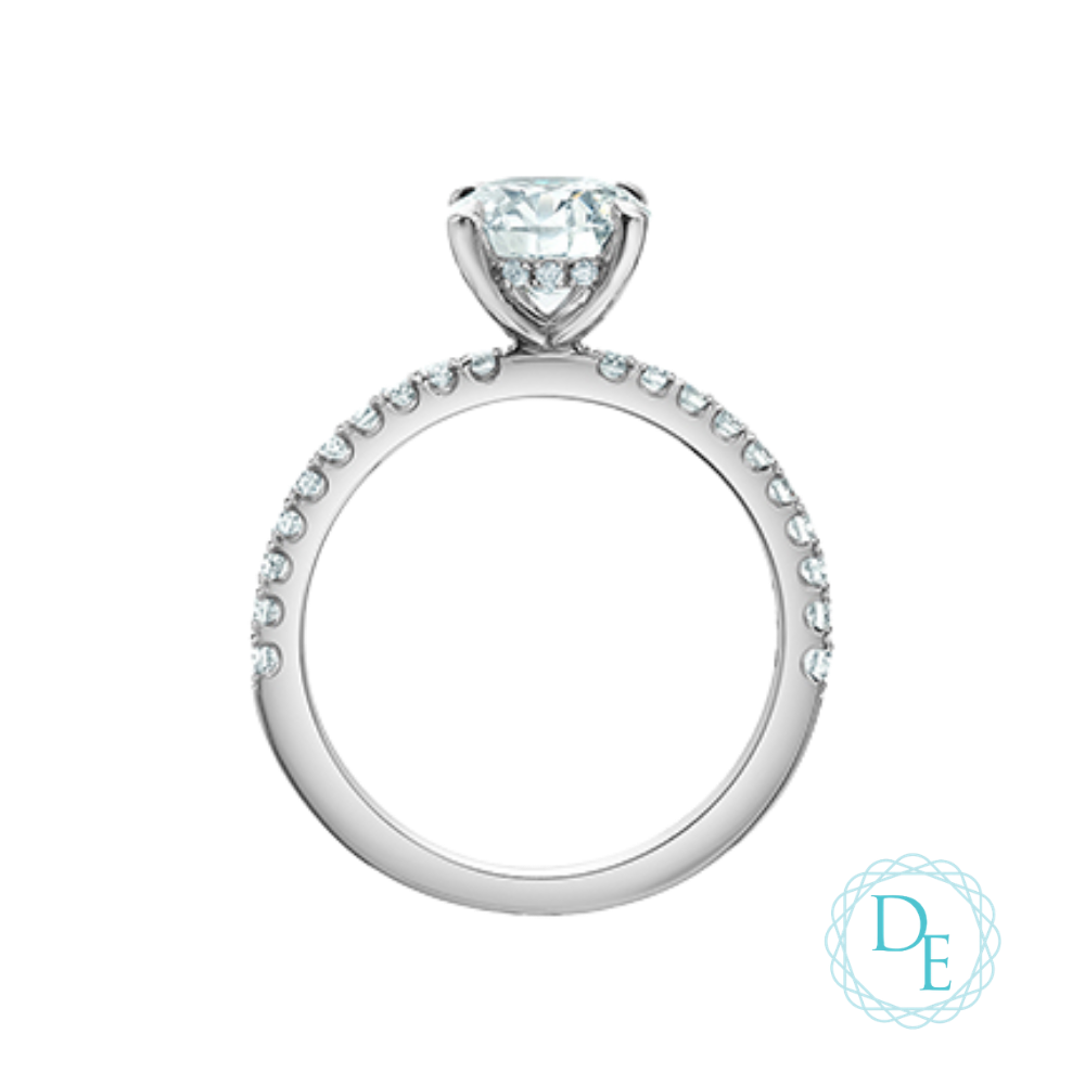 14K WHITE GOLD RING