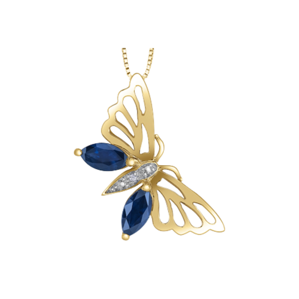 10k yellow gold pendant