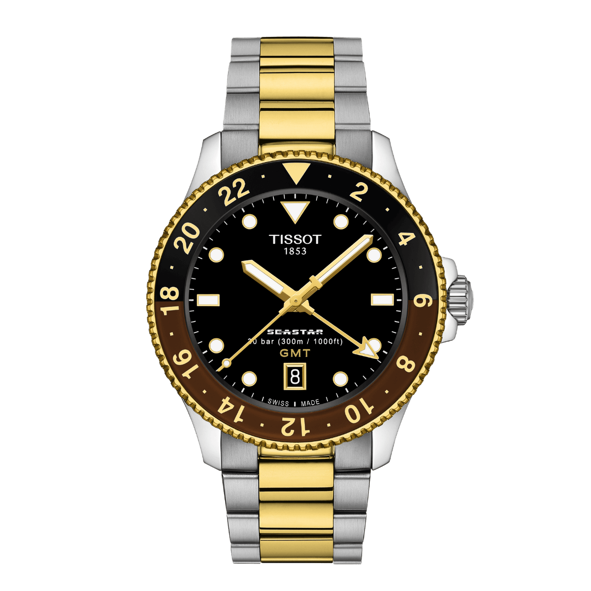 TISSOT シースター1000 GMT 40mm 267067-242ts12085222-