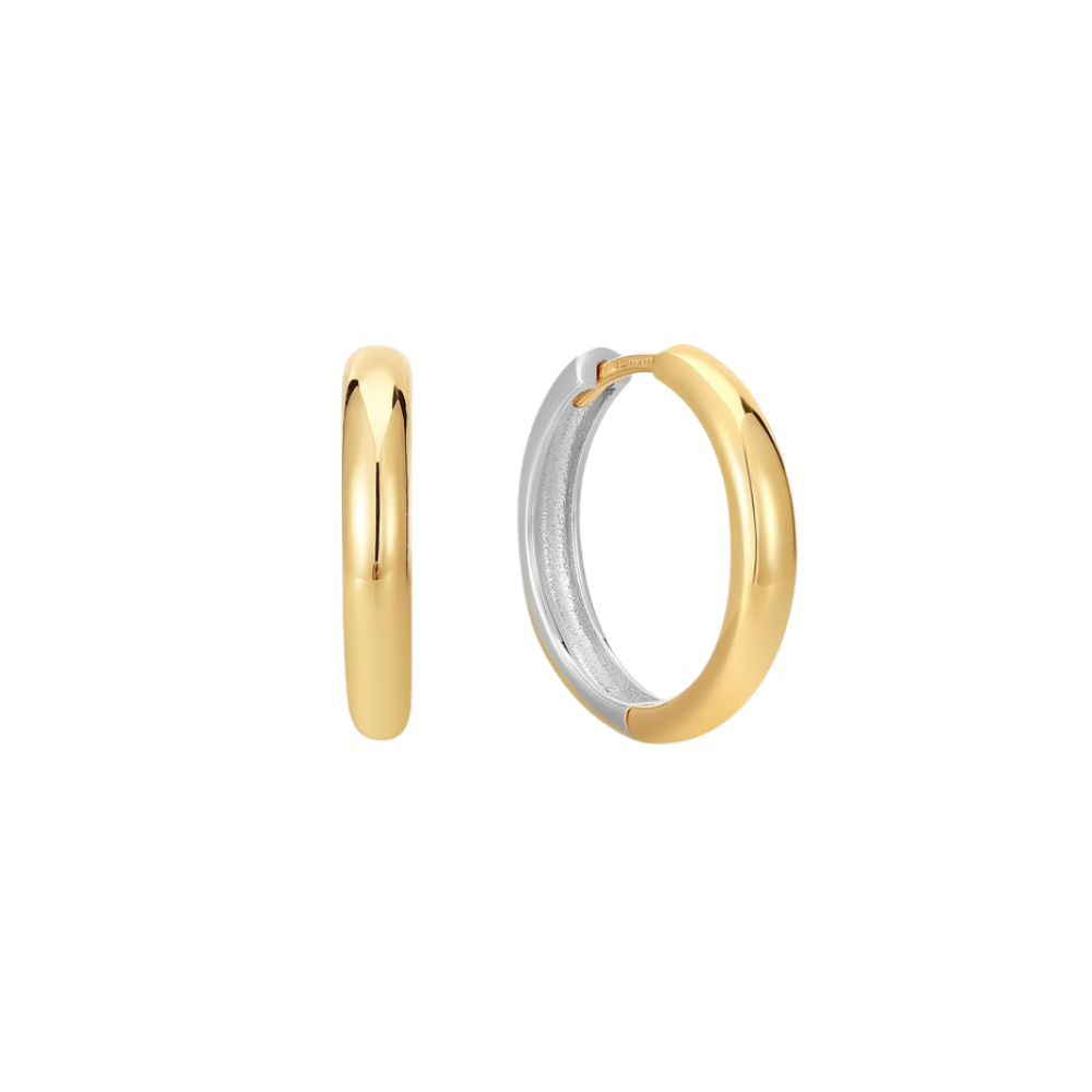 BOUCLES D'OREILLES ARGENT-18MM