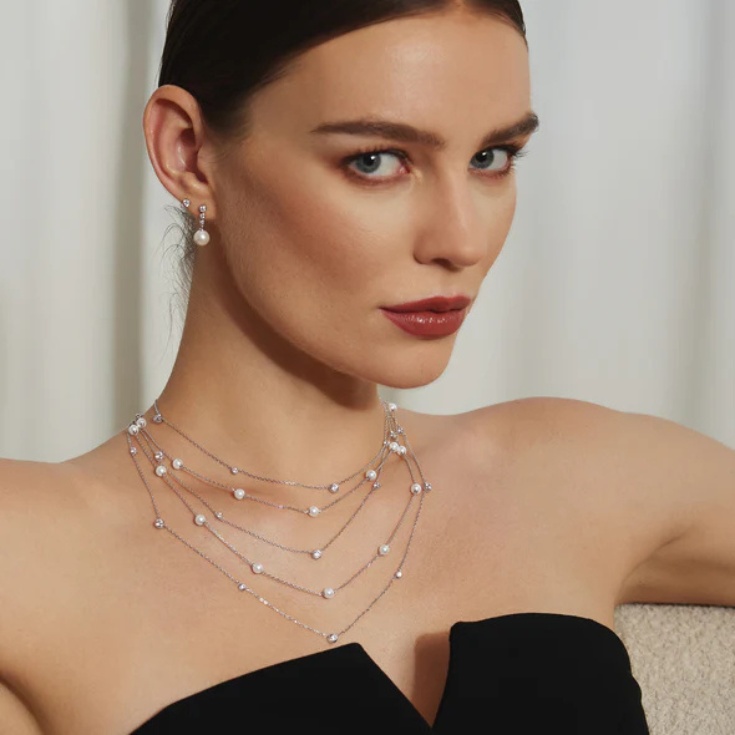 COLLIER ARGENT 925 - 16’’