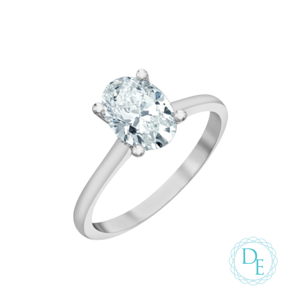 14K WHITE GOLD RING