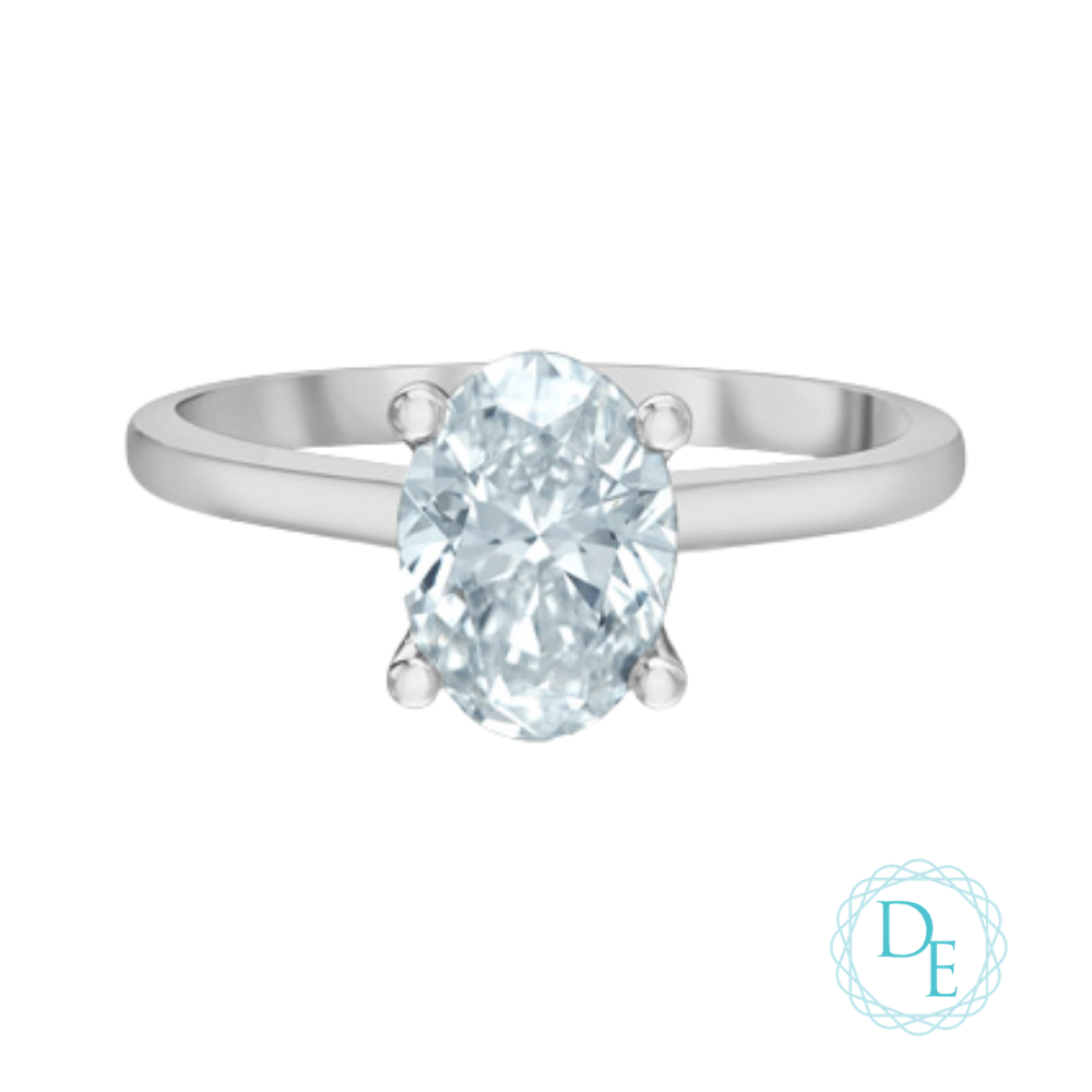 14K WHITE GOLD RING