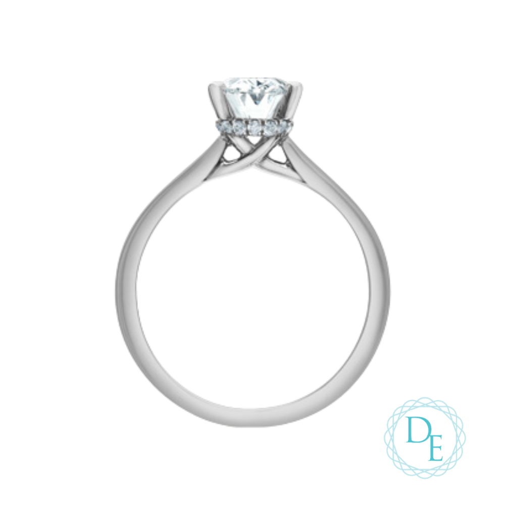 14K WHITE GOLD RING