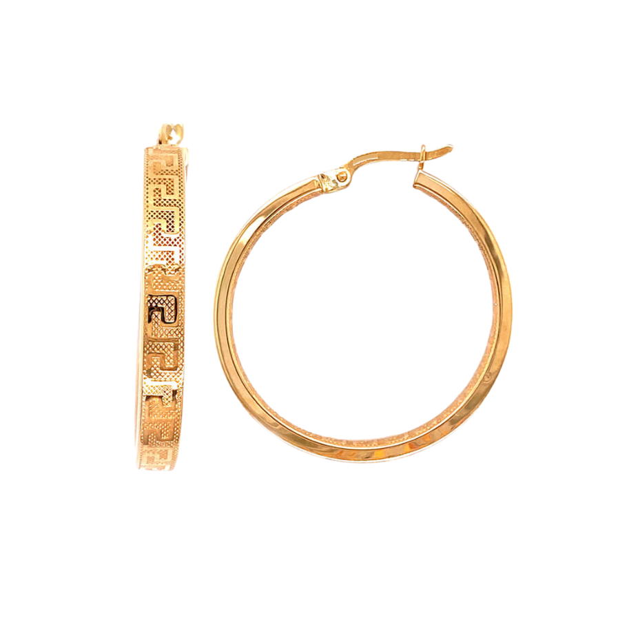 Bijouteries Lavigueur | 10K YELLOW GOLD HOOPS - 30MM