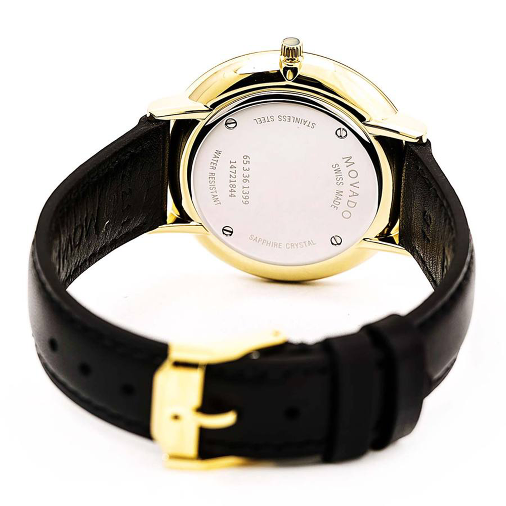 Movado ultra slim watch hot sale