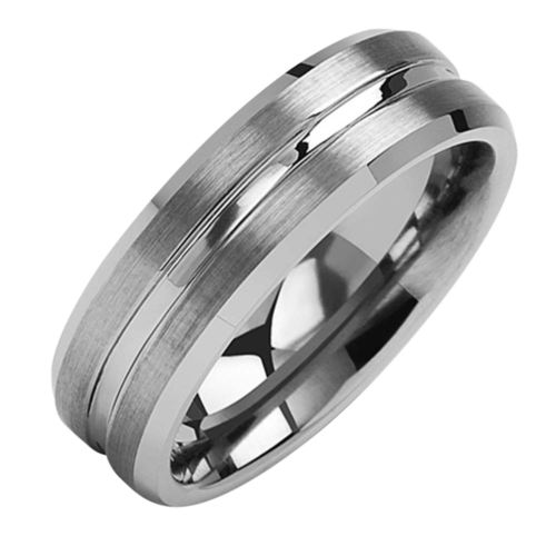 Bijouteries Lavigueur  TUNGSTEN RING FOR MEN 7MM