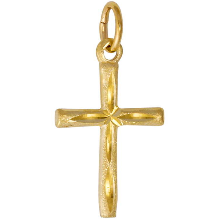 large gold crosses